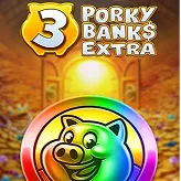 Whimsical 3 Porky Banks plotting a piggy payout raid at Vegasino