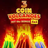 Ressentez la lave des gains dans 2 Coin Volcanoes sur Vegasino